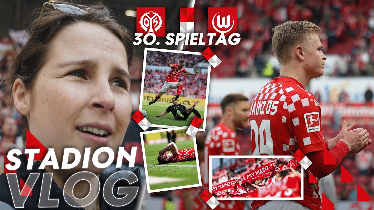 Zu früh gefreut? 🥺 1. FSV Mainz 05 - VFL Wolfsburg | ⚽ Stadion-VLOG 📹 | 24/25