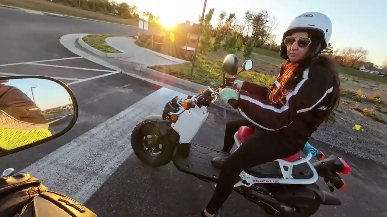 Honda Ruckus - Fall Ride #honda #scooter #scootering @mirchiboyz