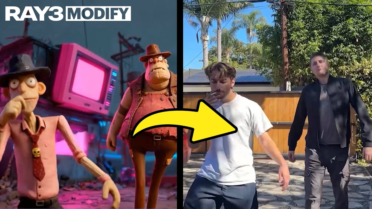 AI Powered VFX for Your Videos &ndash; Luma Ray3 Modify Tutorial