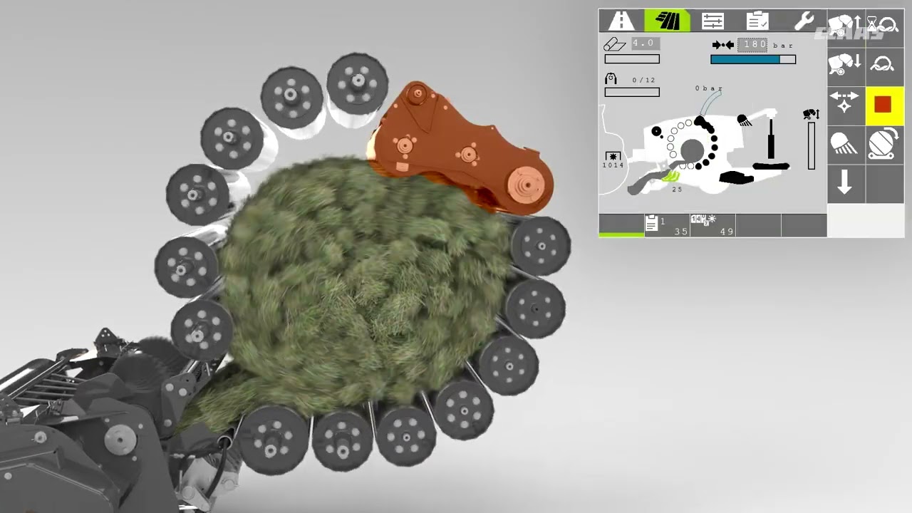 CLAAS UNIWRAP 630 RC anim. #claaslegends #claasrollant #rollantuniwrap #legendskeeprolling #claas