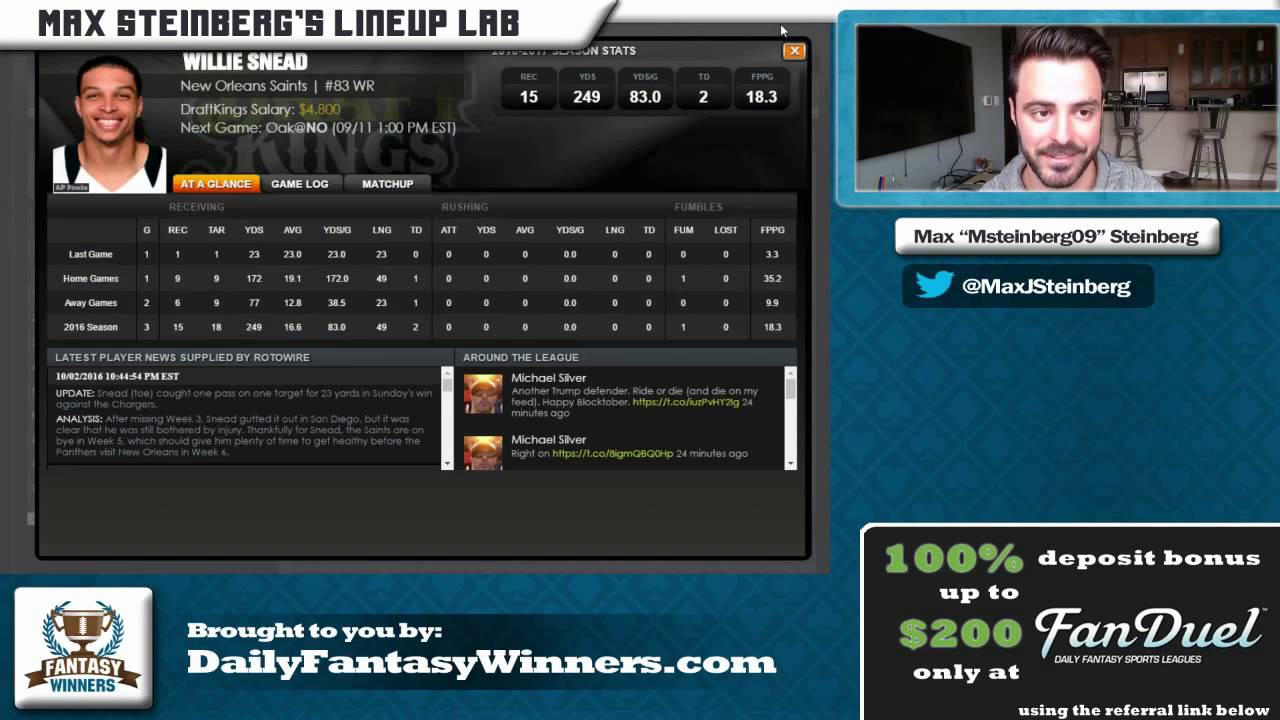 Patterns In The Millionaire Maker Winners Week 1-4 | NFL DFS | DailyFantasyWinners