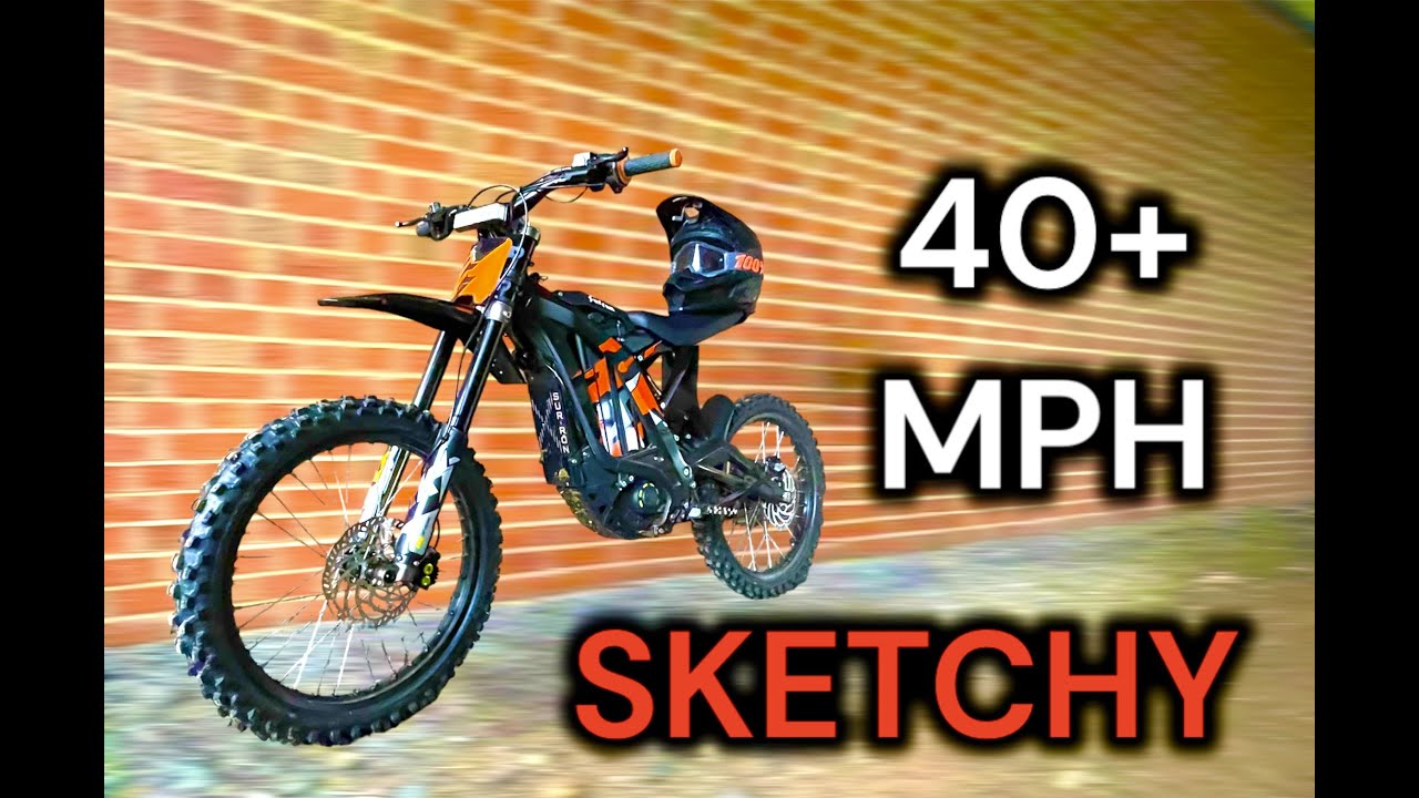 SKETCHY Surron Ride *40+MPH*