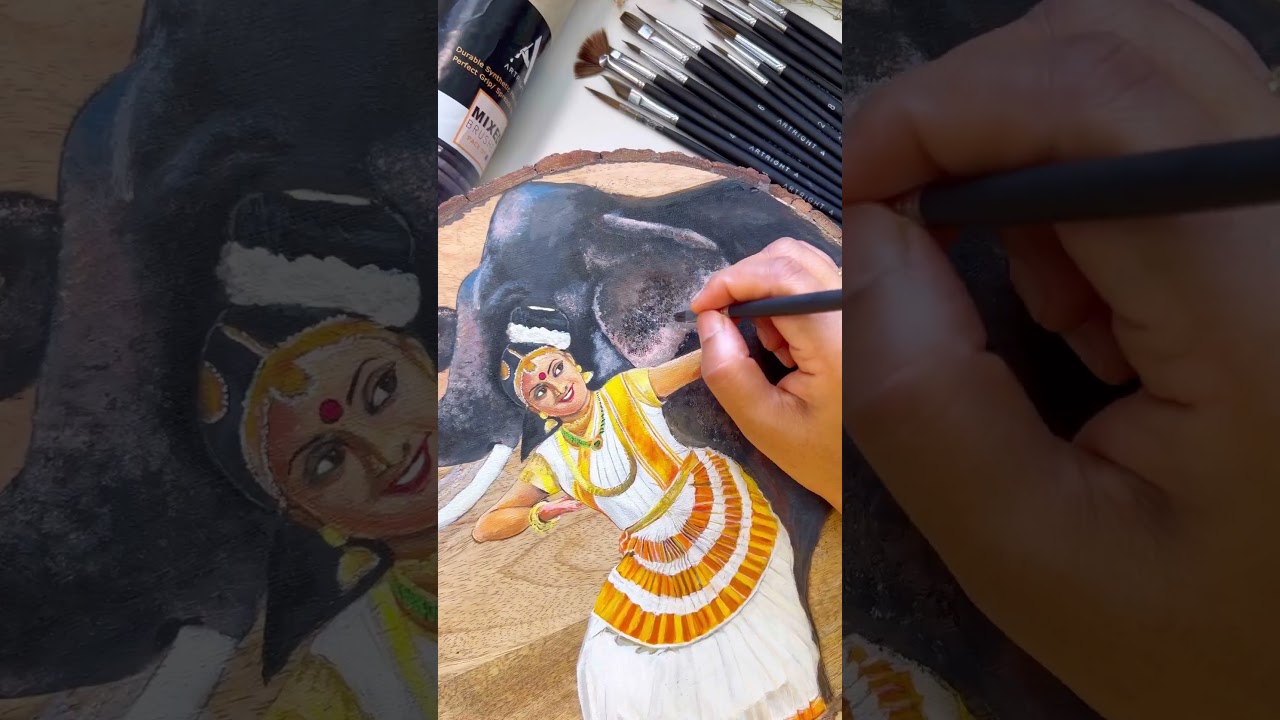 Masterpiece in the Making with ArtRight&rsquo;s 16 Specialty Brushes
