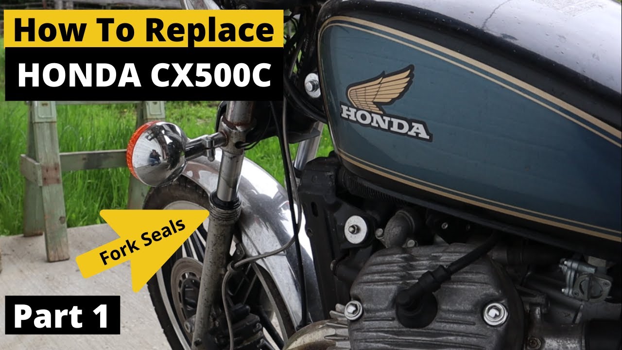 How to replace Honda CX500 fork seals