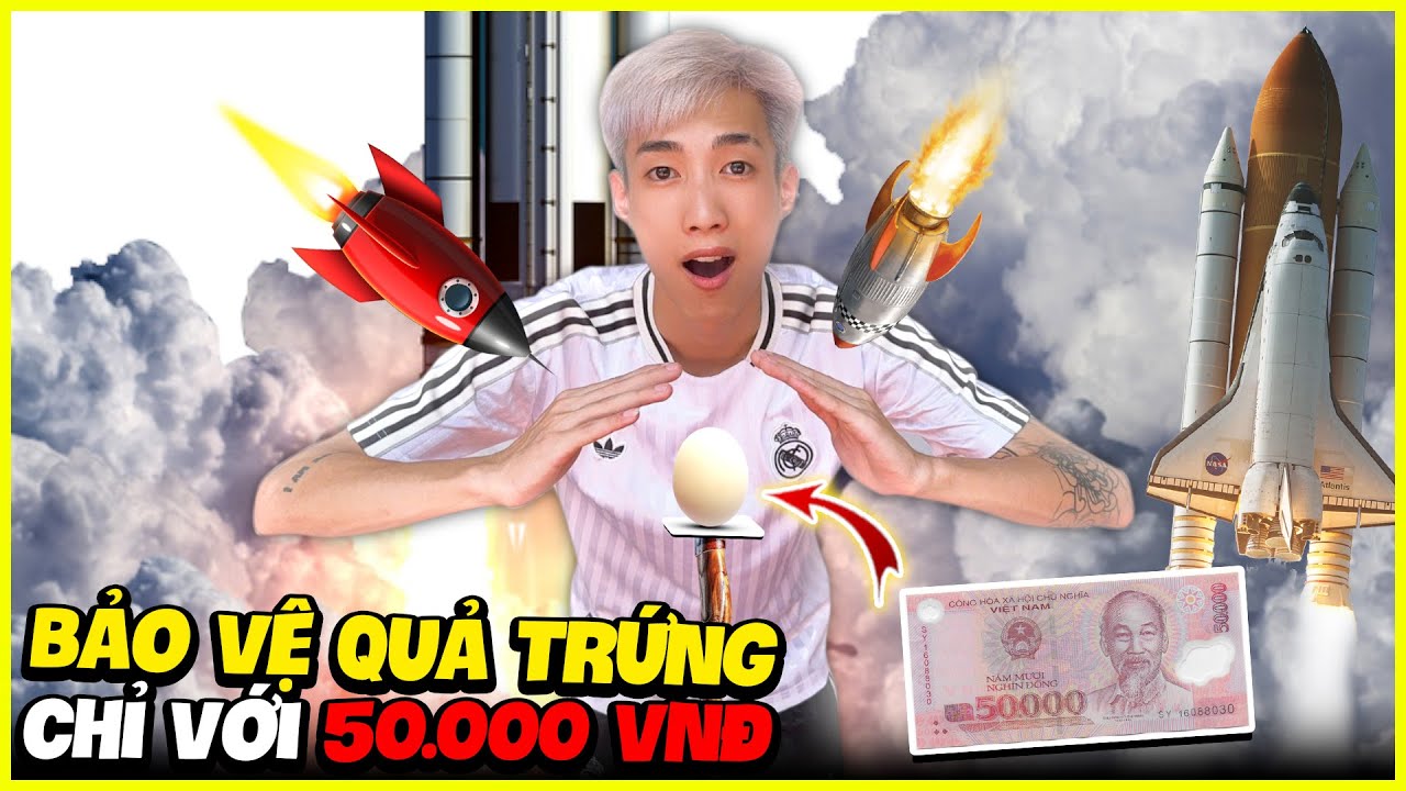 Đức Mõm | Thử Thách Cả Team Bảo Vệ Quả Trứng Với 50.000 VNĐ !!!