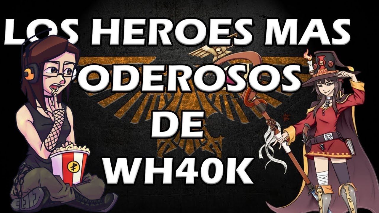 Reaccion a @3Huntle0  : Los personajes más poderosos e importantes de Warhammer 40k (Parte 1/2)
