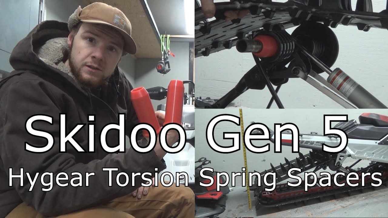 Hygear Torsion Spring Spacers [2023 skidoo Gen 5 Install]