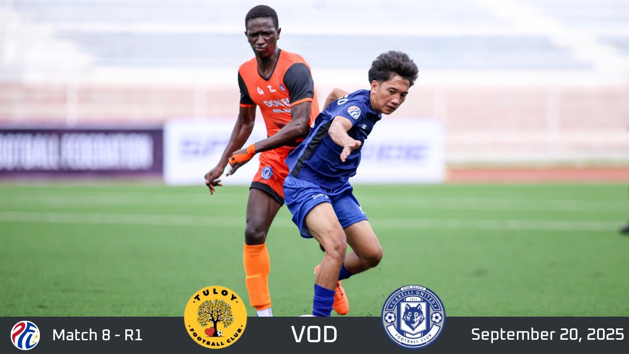 M08 VOD -- TULOY FC VS DB GARELLI UNITED || PFL 2025-2026