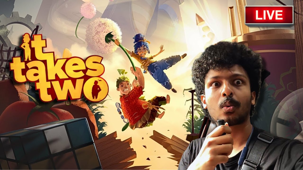 Co-Op story game DUO, PART 2😎😎| It takes two Live Streaming | 