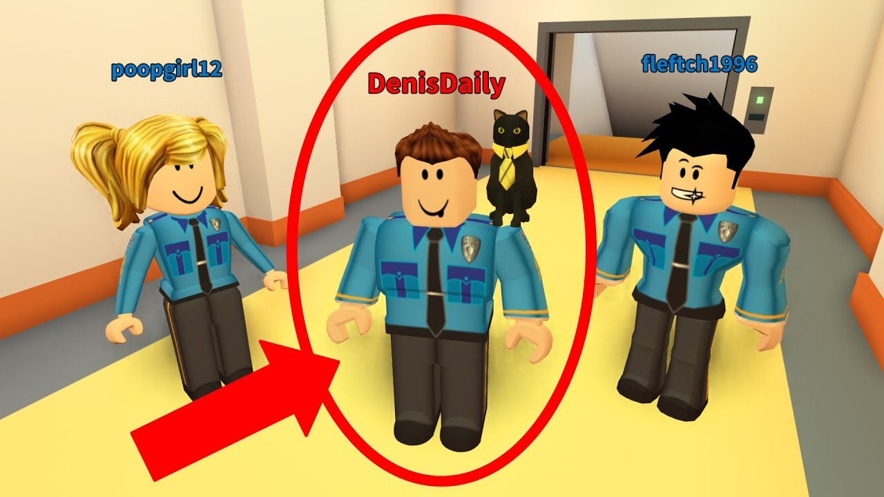 PRISONER PRETENDS TO BE A POLICE OFFICER! - Roblox Jailbreak Prank
