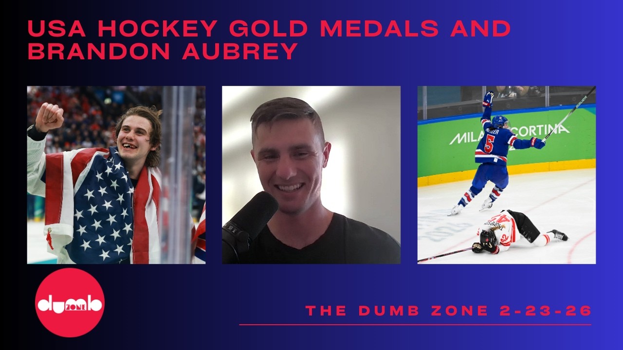 DZ 2-23-26 | The USA wins hockey gold medals and The Brandon Aubrey Show