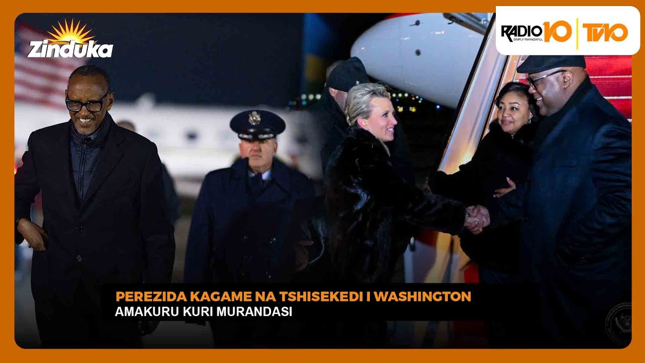 🔴ZINDUKA: PEREZIDA KAGAME NA TSHISEKEDI I WASHINGTON + AMAKURU KURI MURANDASI  || 04.12.2025