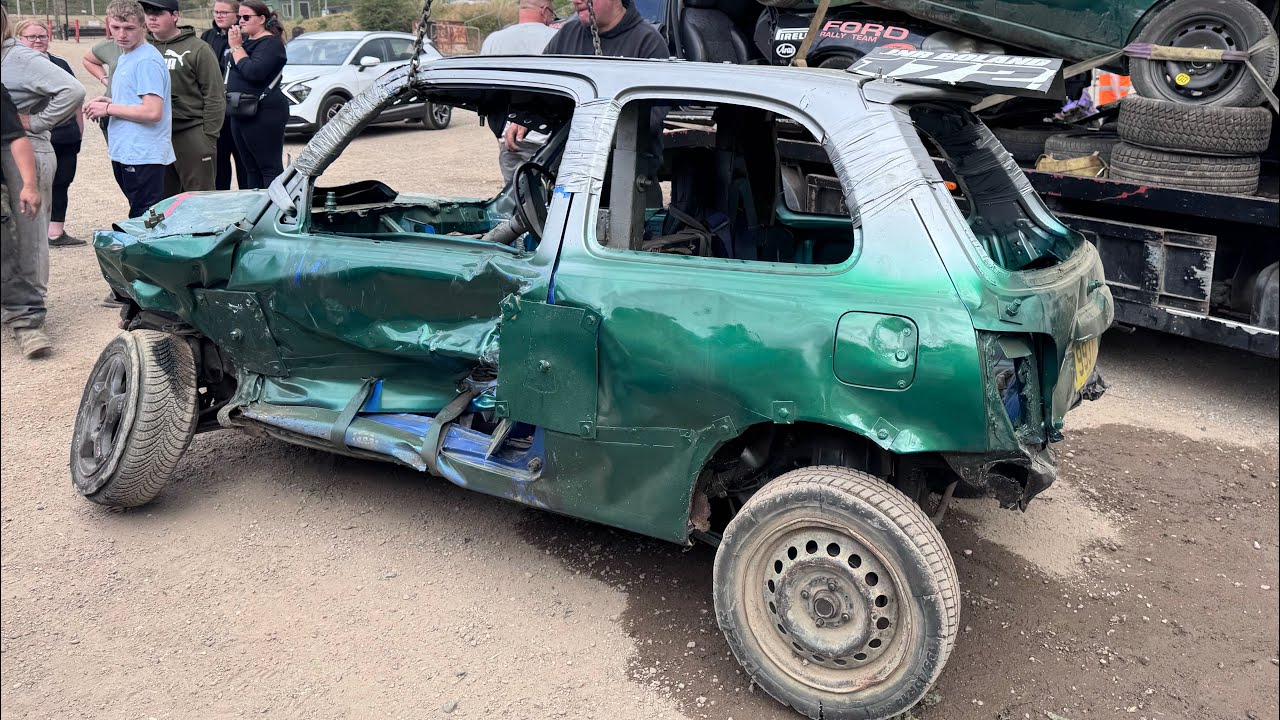Jai-Dee Boland incar footage standlake arena national micro bangers 6/7/25