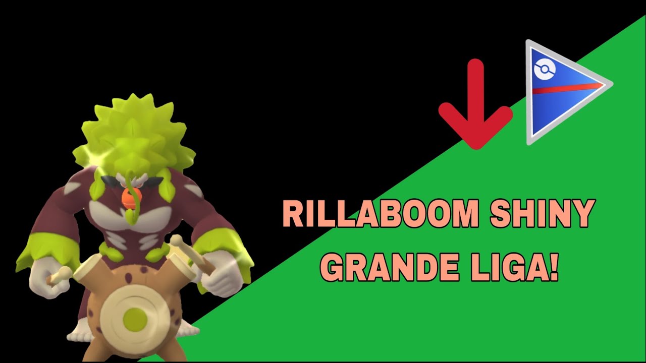Rillaboom Shiny toma muito dano na Grande Liga 1500! - POKÉMON GO 