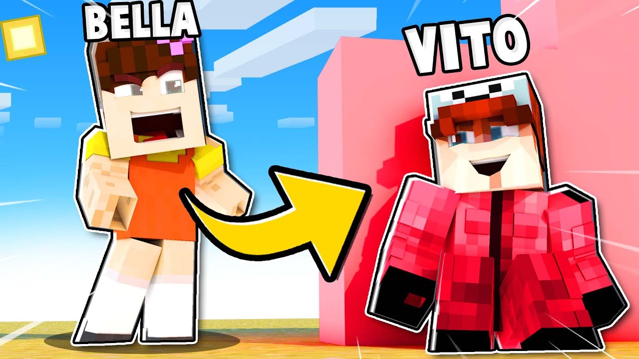 SQUID GAME TROLL?! - ZABAWA W CHOWANEGO W MINECRAFT (Hide and Seek) | Vito vs Bella