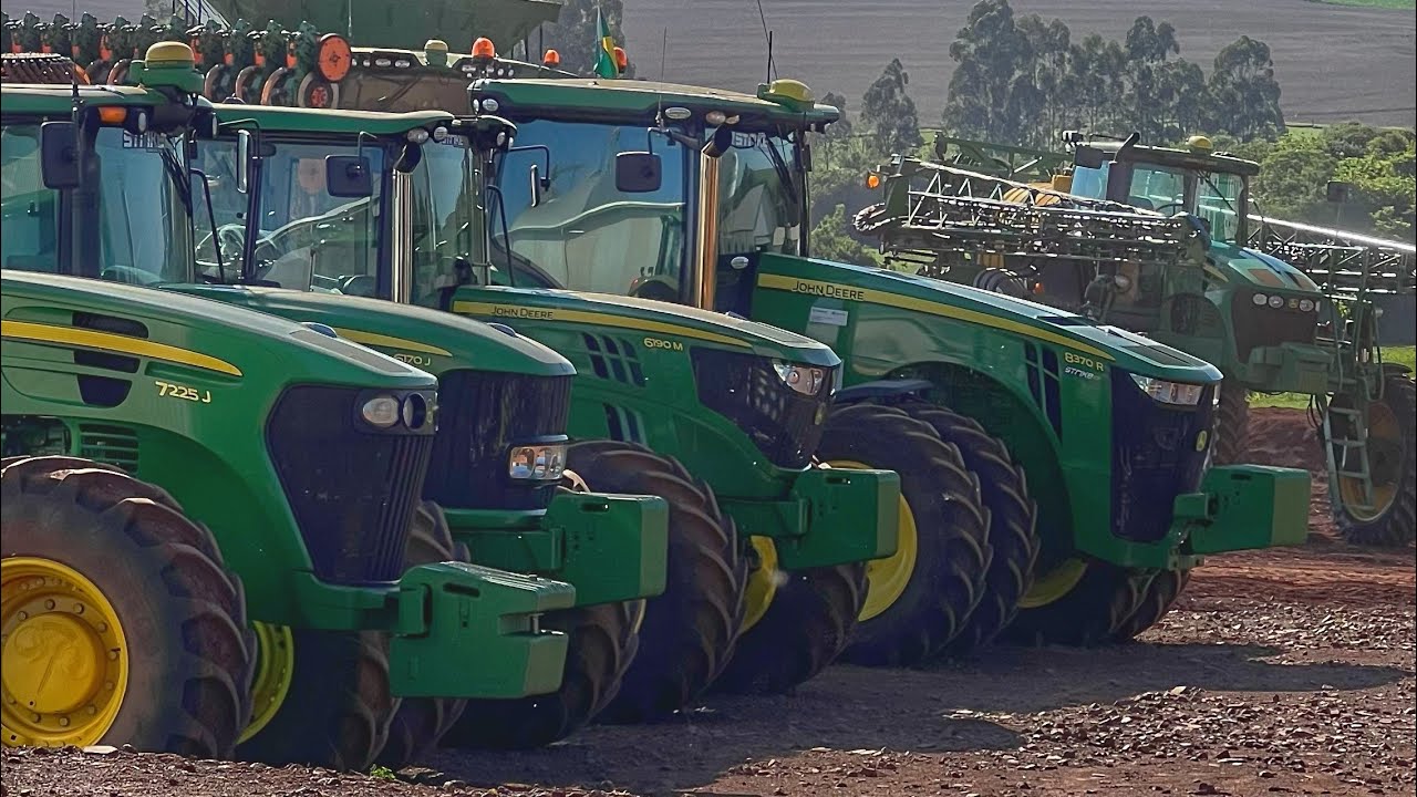 John Deere 6190M no diretao 🚀