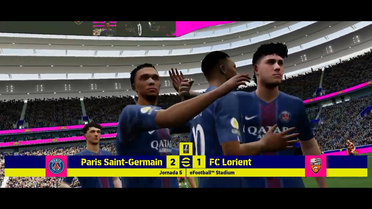 PSG 2 -  1 FC lorient