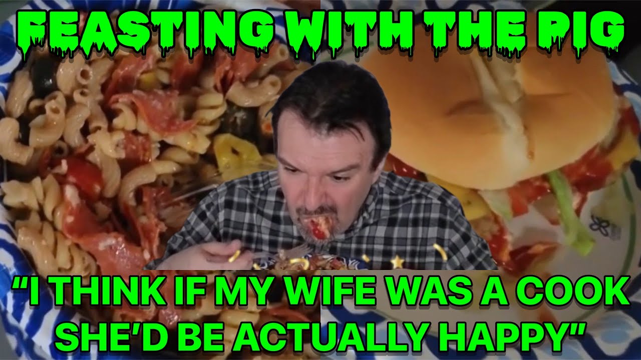Kat Made DSP Slop For His Birthday, Feasting With The Pig