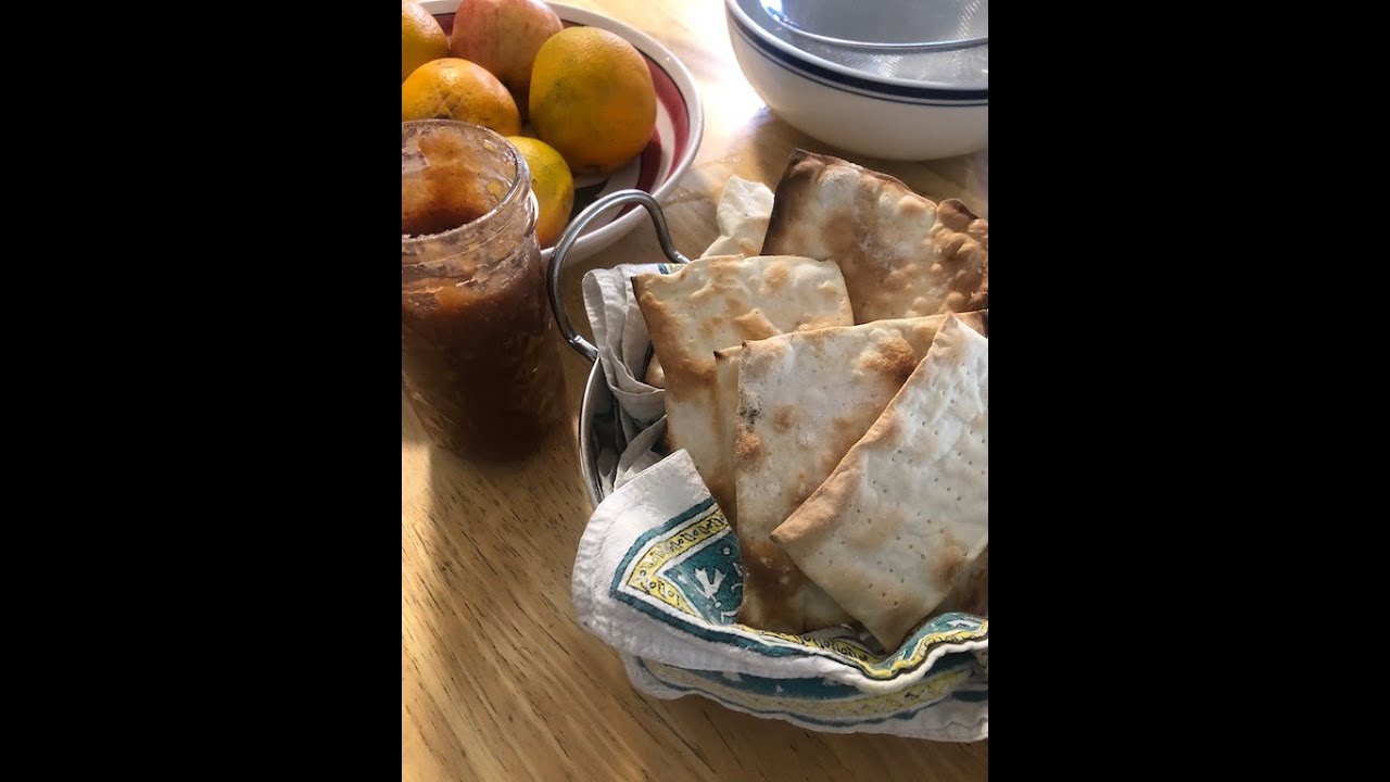 Homemade Passover Matzohs