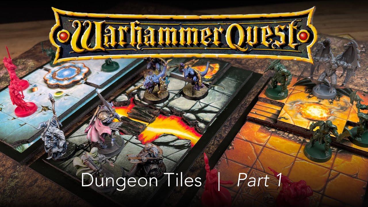 Warhammer Quest Tiles Part 1