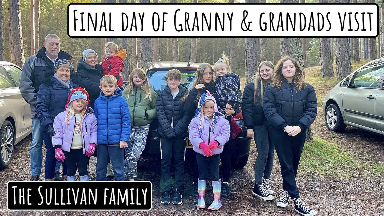 FINAL DAY OF GRANNY & GRANDAD'S VISIT | Large Family Vlogs