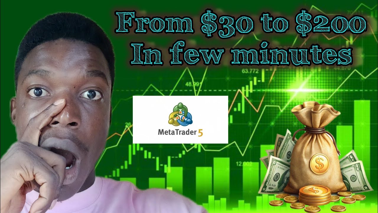 Как я превратил $30 в $200, торгуя золотом на MetaTrader 5 | Безопасная стратегия Форекс для начи...