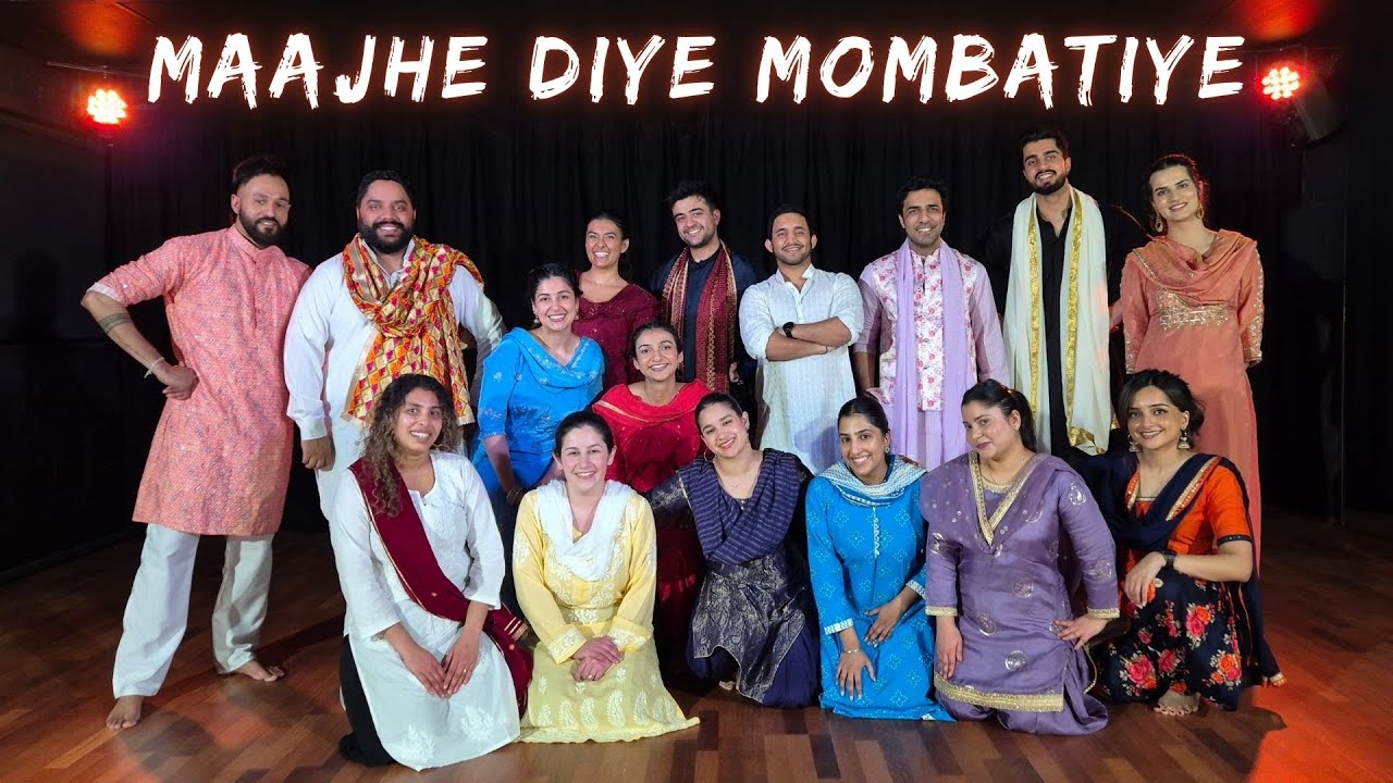 MAAJHE DIYA MOMBATIYE | BHANGRA BEGINNER | STUDIO J DANCE