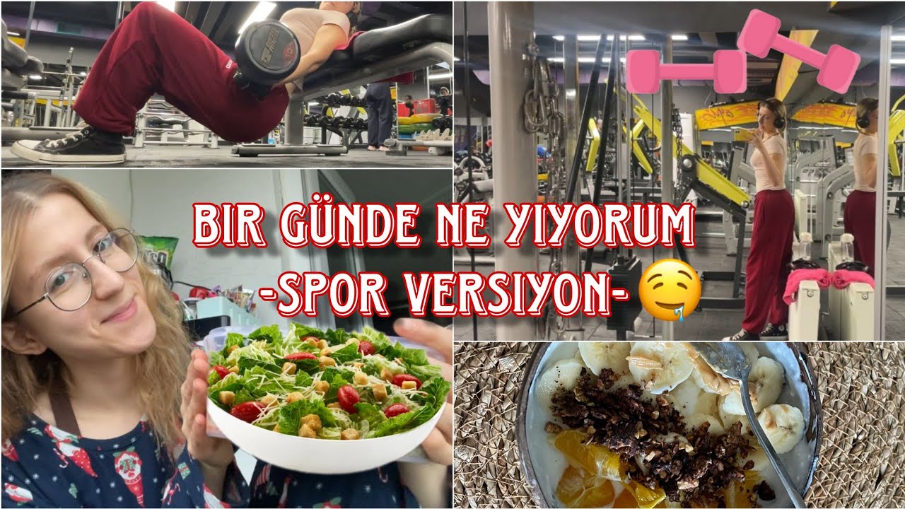 bir günde ne yedim ‐ spor versiyon