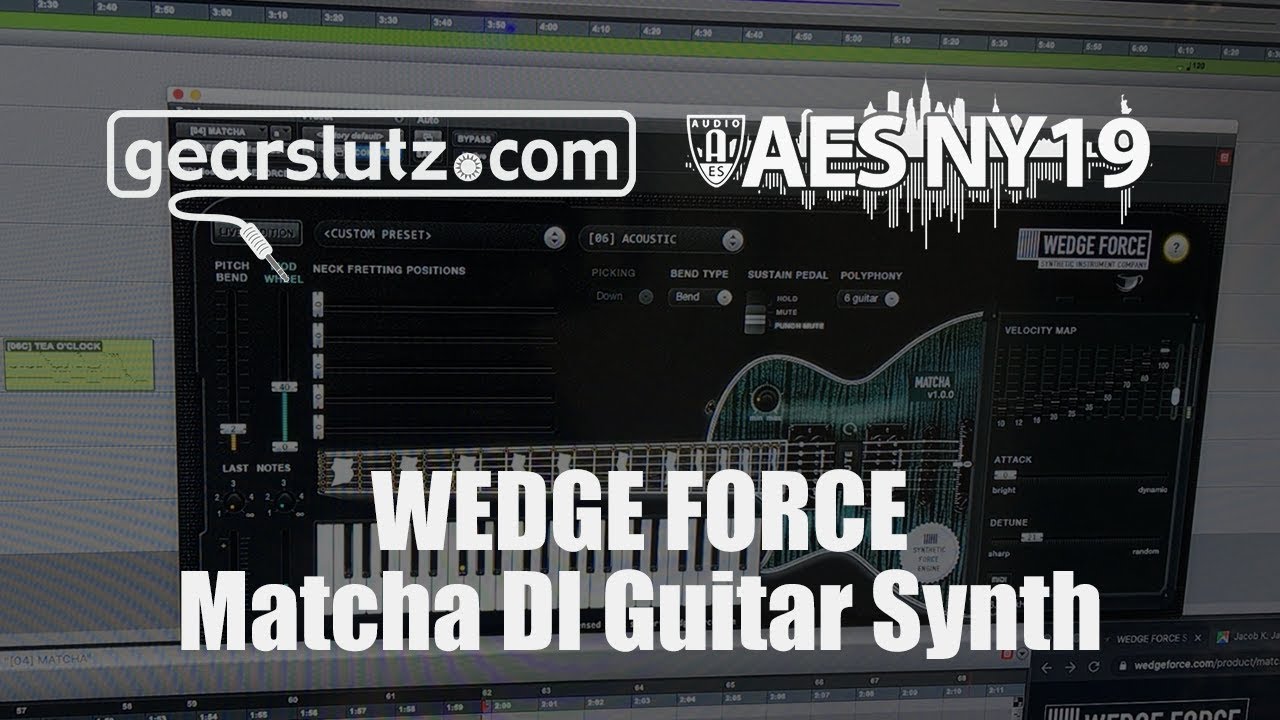 Wedge Force Matcha - Gearslutz @ AES 2019