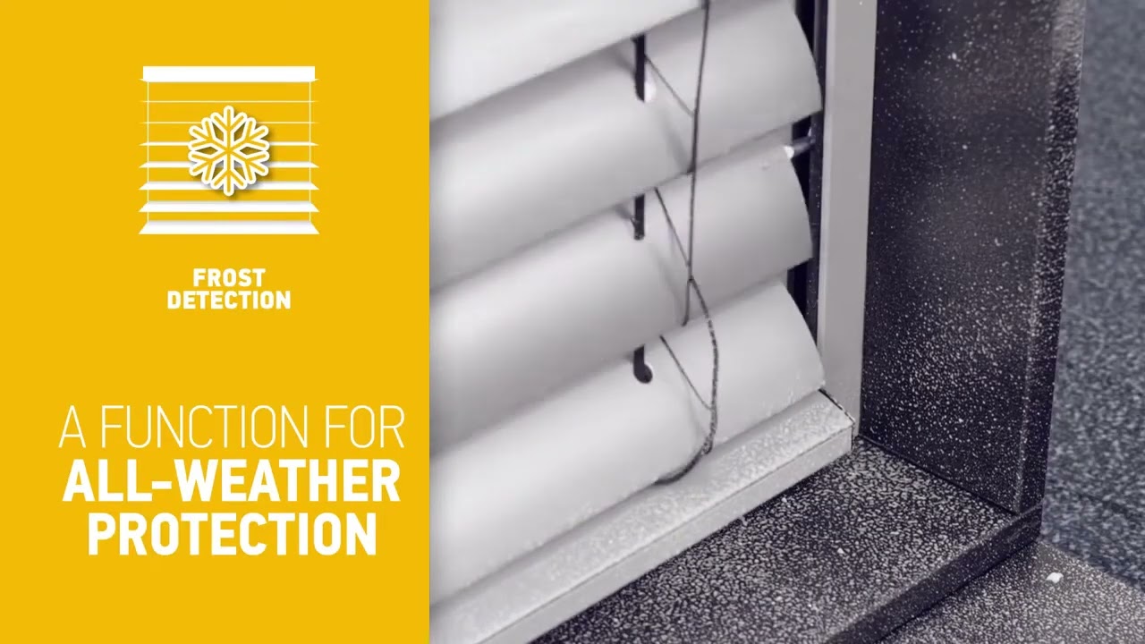 jaluzele exterioare din aluminiu cu Somfy J4 motor