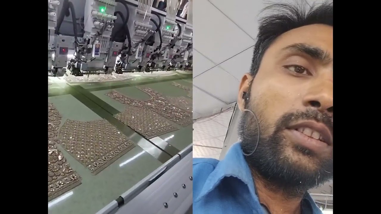 Embroidery machine ka title
