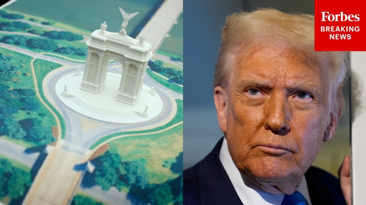 JUST IN: Trump Says Triumphal Arch Could Have Snipers On Top