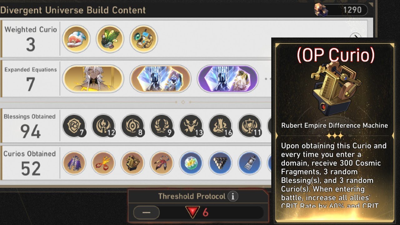 Cheesing Protocol 6 in Divergent Universe (Honkai: Star Rail)