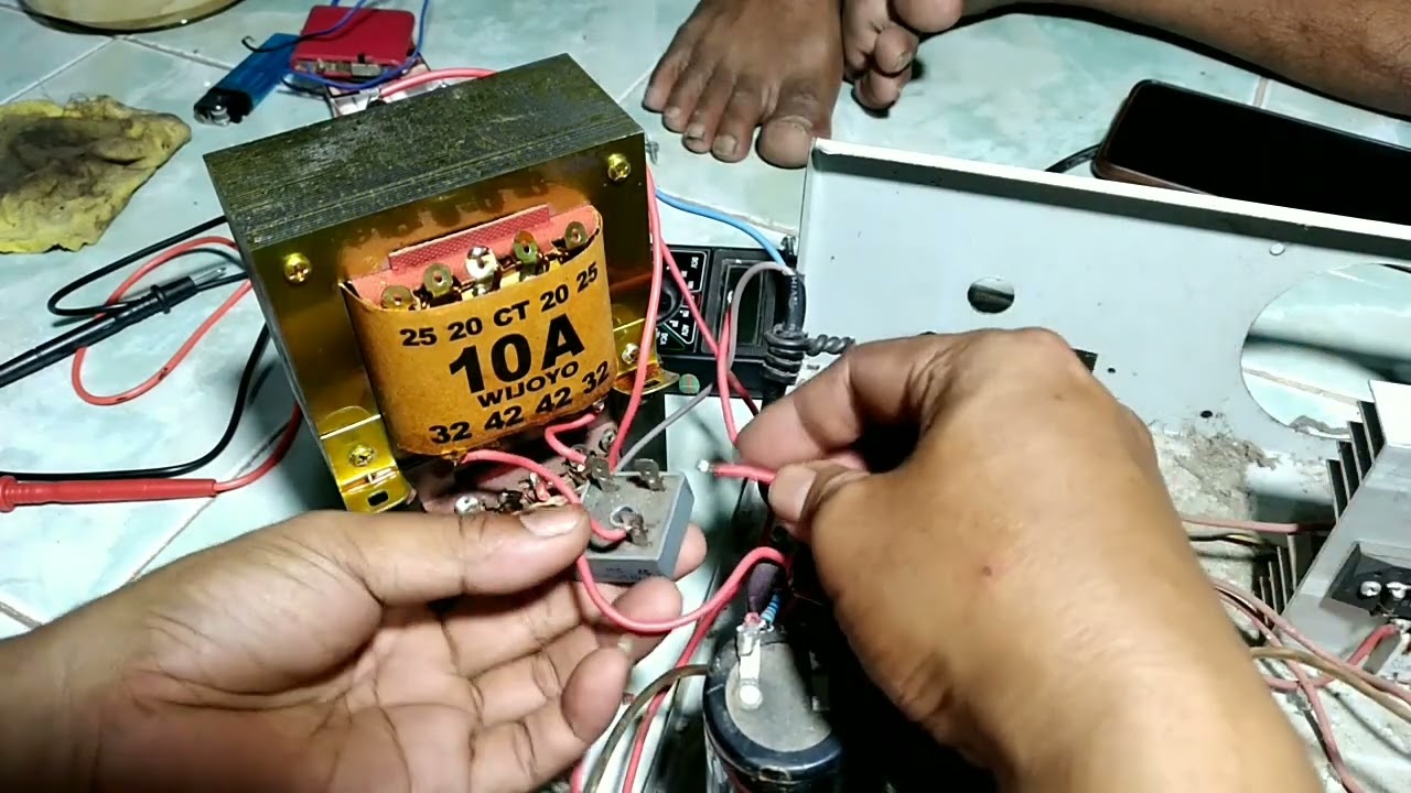 merek trafo baru ini bikin tawa ketika mengganti trafo power amplifier 400watt