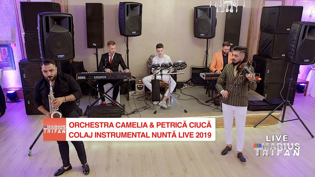Orchestra Camelia si Petrica Ciuca - Colaj Instrumental Nunta LIVE 2019