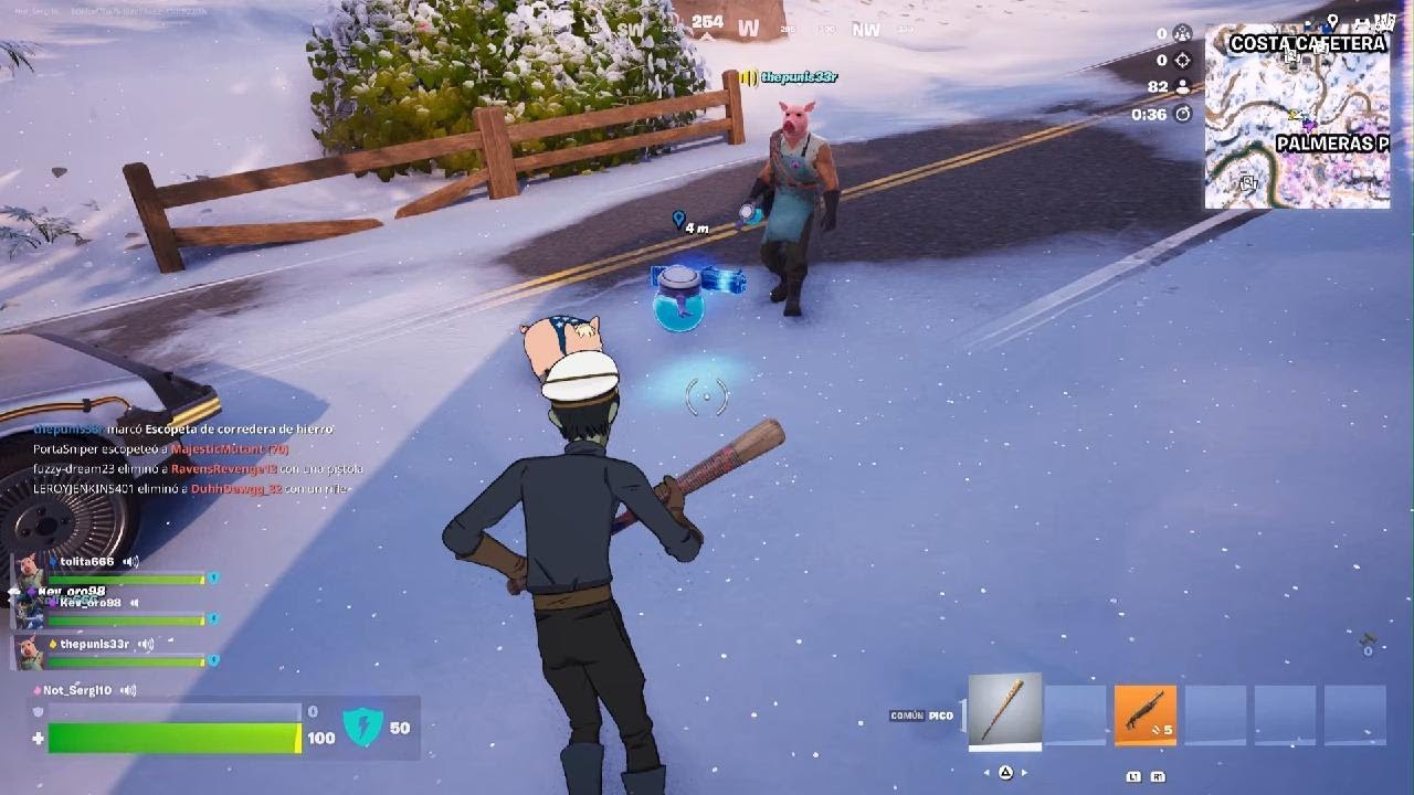 Fortnite con la kevin