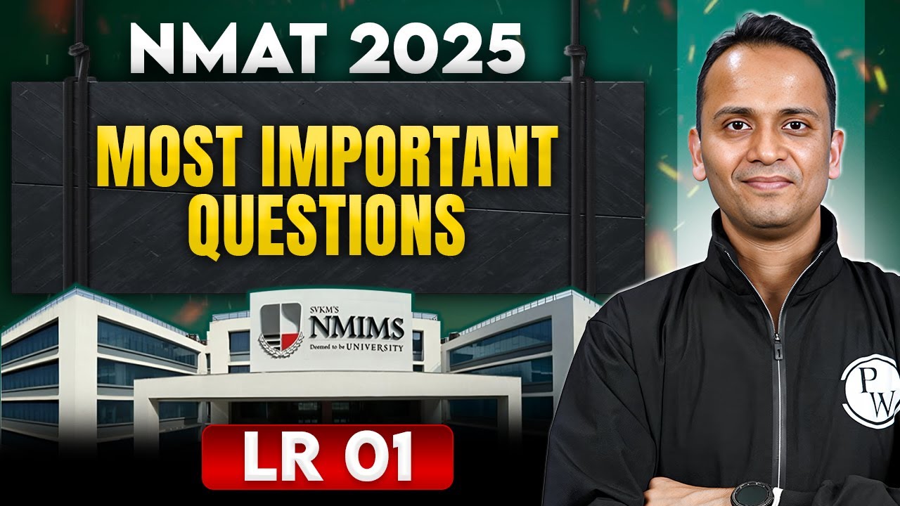 NMAT LRDI Lec 01 Most Important Questions | Top LRDI Problems for 2025 OMETs Exam
