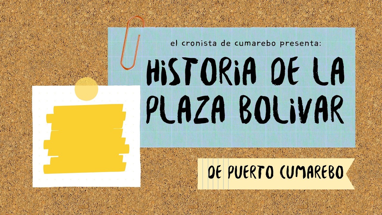 Historia de la Plaza Bolívar de Puerto Cumarebo, por el cronista Dr. Ernesto Faengo Pérez