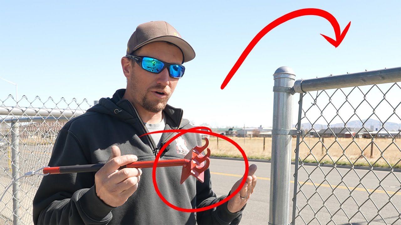 Set Chain Link Fabric Perfectly Every Time! (EASY)