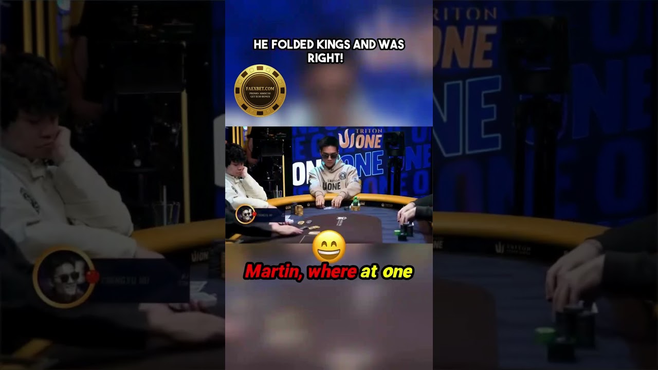 He Folded Kings and Was Right! 