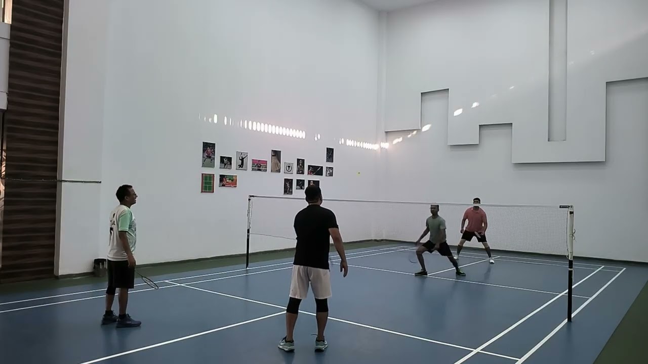 Badmintonhub titwala double match 🏸🙏🌹