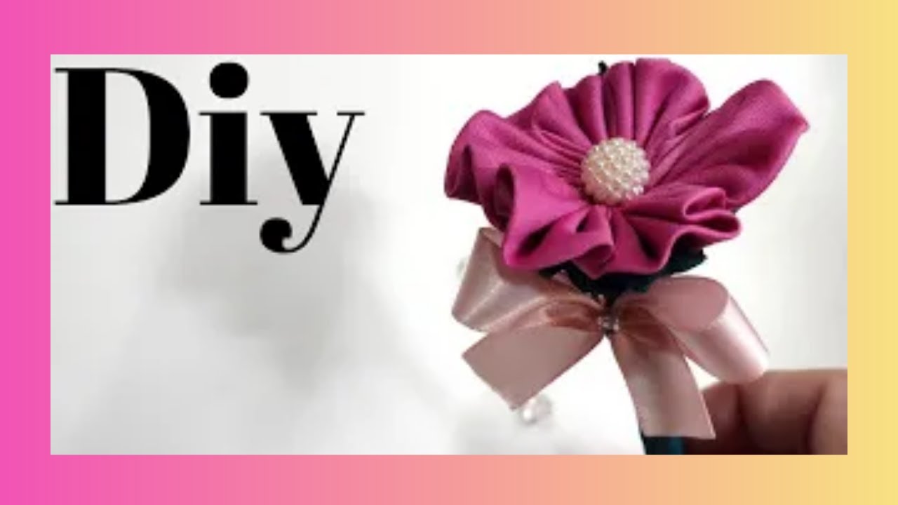 🌸 CANETA DECORADA FLOR!!!