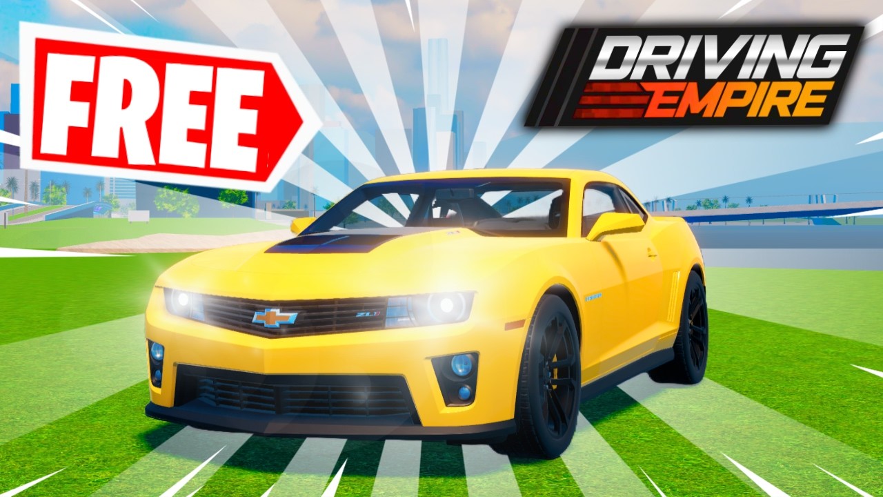 FREE Car & NASCAR Event Update In Driving Empire!