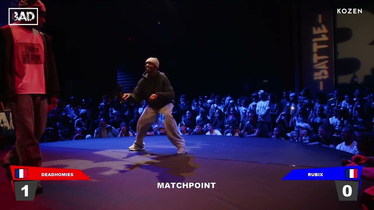 DEADHOMIES vs RUBIX - Battle BAD 2025 - HIP-HOP Top 8
