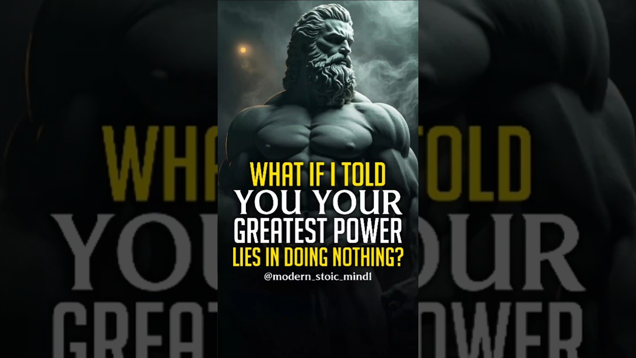 POWER THROUGH RESTRAINT #stoicism #shorts #shortvideo