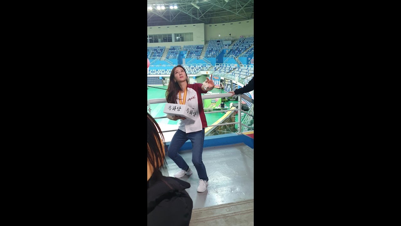 191216 에이핑크 윤보미 아육대 폰캠
