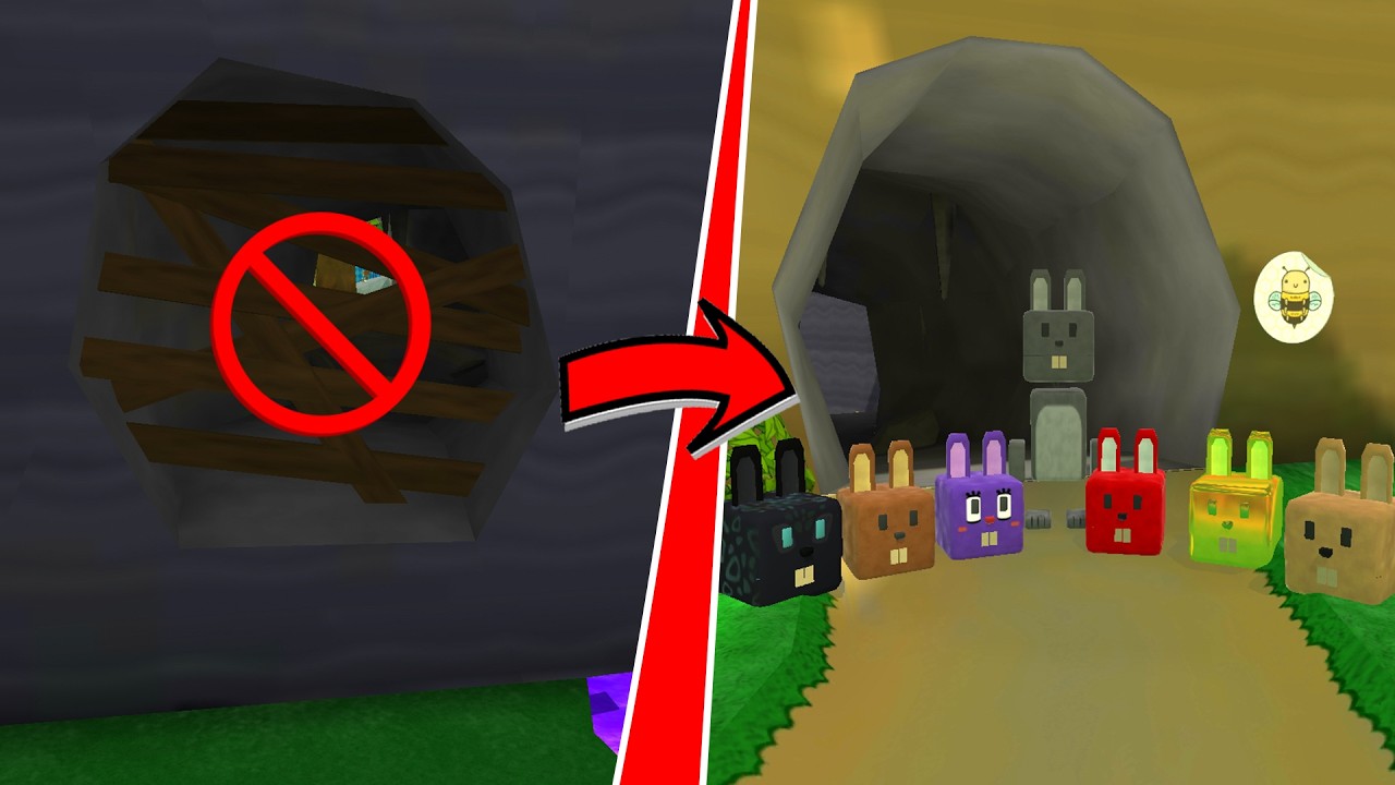 MENCARI ANAK KELINCI WARNA-WARNI DI SUPER BEAR ADVENTURE!!!