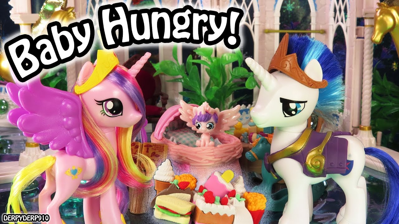 My Little Pony: Princess Cadance, Shining Armor, and Flurry Heart’s Family Moments! MLP Toy Review