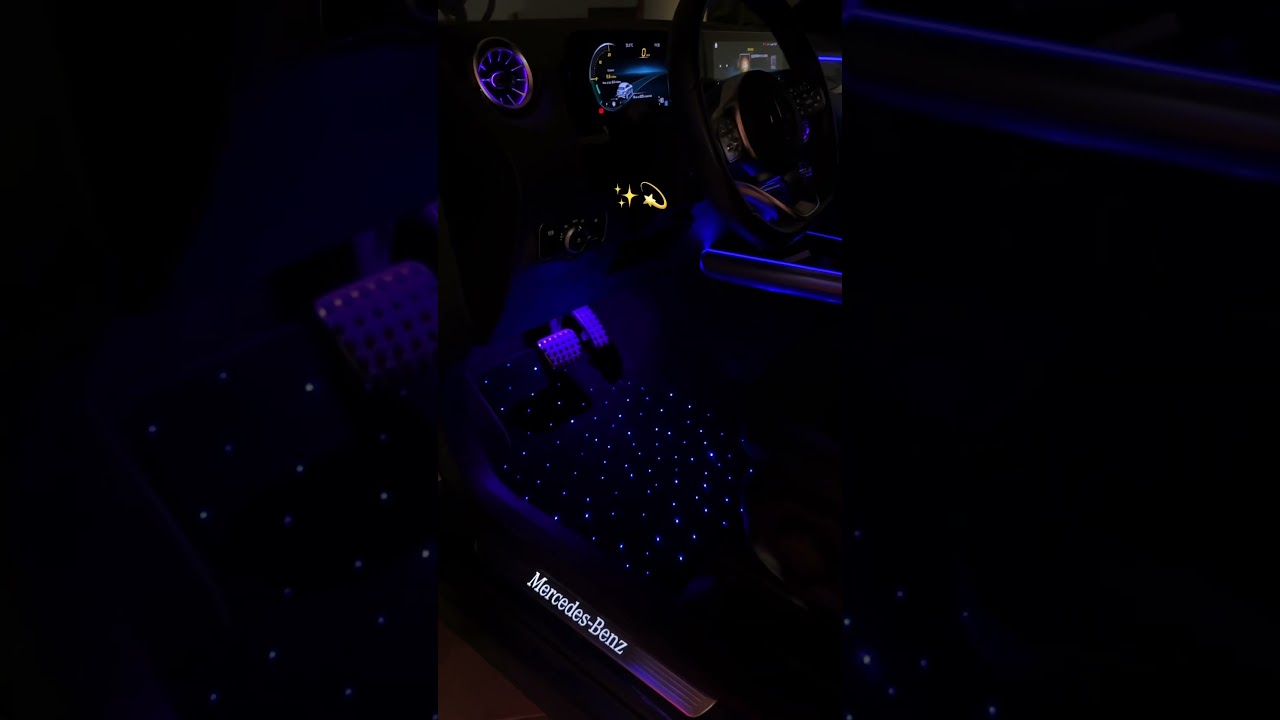 Looks great right?🤩 the starlight car mats✨🚗 link in bio🔗