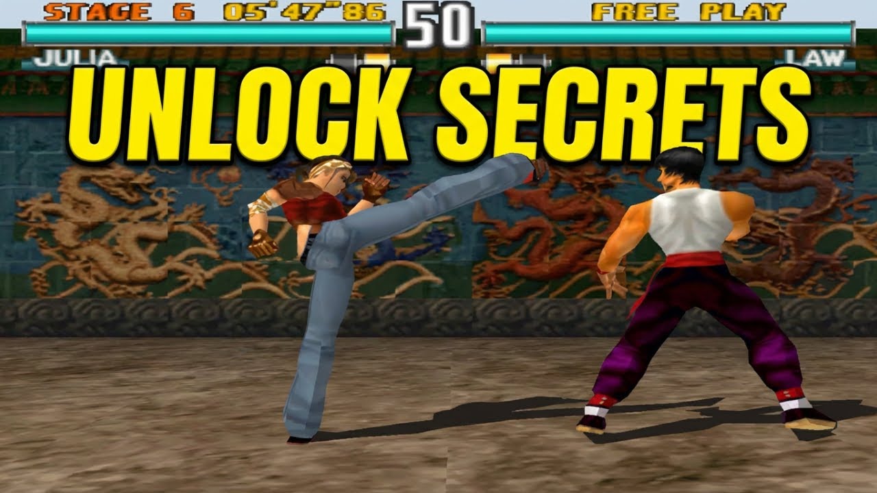 Секретные приёмы Джулии в Tekken 3 | Теккен 3 Секрет